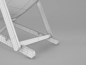 Sedia a sdraio Modello 3D
