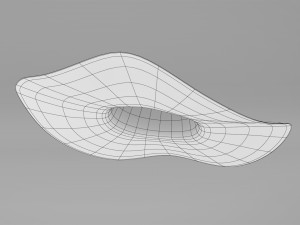 Straw Sun Hat 3D Model