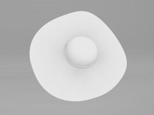 Straw Sun Hat 3D Model