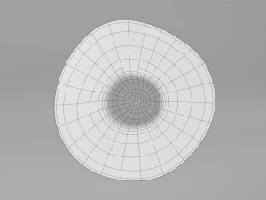 Straw Sun Hat 3D Model