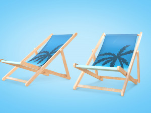 Beach Pack 3D Model