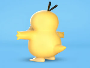 Покемон Псайдак 3D Модель