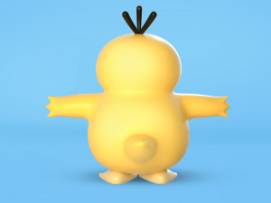 Pokemon Psyduck Modelo 3D