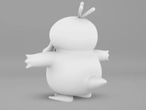 Покемон Псайдак 3D Модель