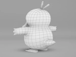 Покемон Псайдак 3D Модель
