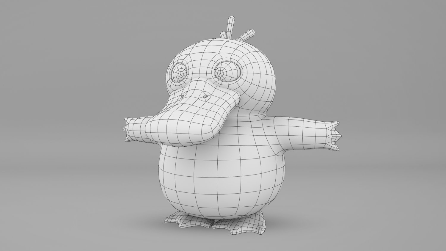 Psyduck pokémon 3d model - Finished Projects - Blender Artists Community