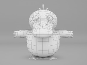 Pokemon Psyduck Modelo 3D