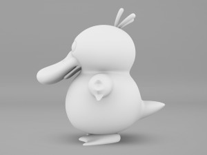 Pokemon Psyduck Modelo 3D