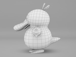 Pokemon Psyduck Modelo 3D