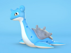 Pokemon Lapras Modelo 3D