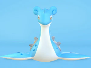 Pok&eacute;mon Lapras Modelo 3D