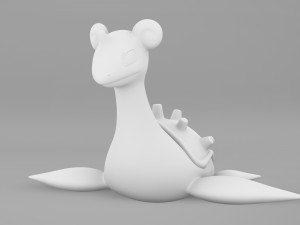 Pokemon Lapras Modelo 3D