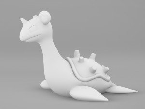 Pokemon Lapras Modelo 3D