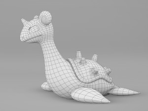 Pokemon Lapras Modelo 3D