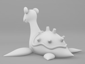 Pokemon Lapras Modelo 3D