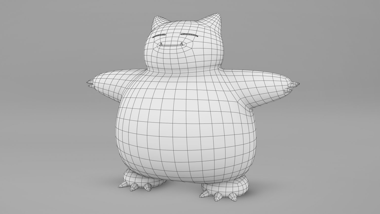 Ditto-Pokemon ghost 3D model 3D printable