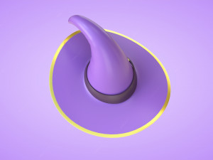 Witch Hat 3D Модель