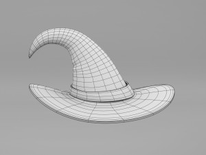 Witch Hat 3D Модель