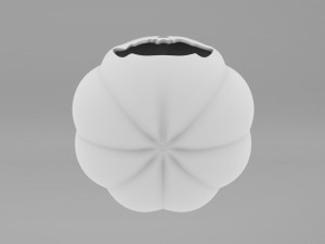 Scary Pumpkin Model 3D