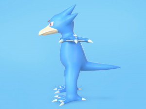 Pokemon Golduck Modelo 3D