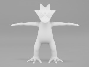 Pokemon Golduck Modelo 3D