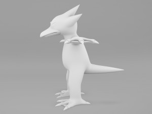 Pokemon Golduck Modelo 3D