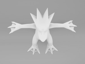 Pokemon Golduck Modelo 3D