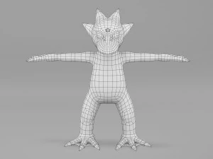 Pokemon Psyduck EVOLUTIONS 3D Model