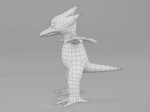 Pokemon Psyduck EVOLUTIONS 3D Model