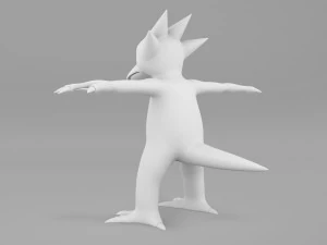 Pokemon Psyduck EVOLUTIONS 3D Model