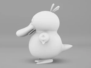 Pokemon Psyduck EVOLUTIONS 3D Model