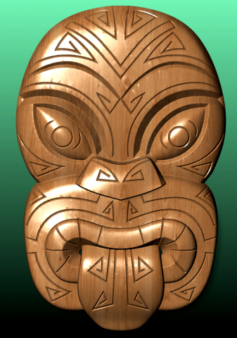 Mask Model 3D .c4d .max .obj .3ds .fbx .stl .blend 