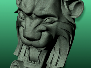 Lion 3D Model