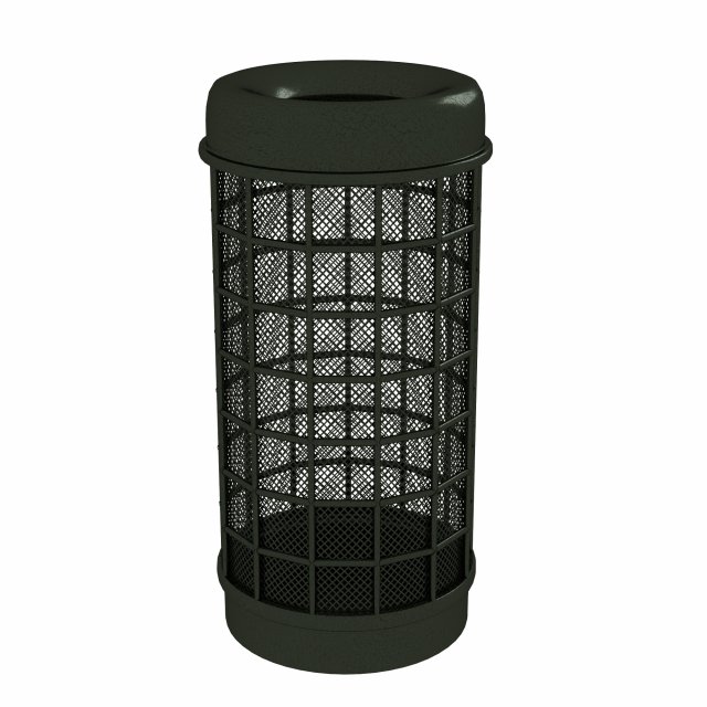Trash can Model 3D .c4d .max .obj .3ds .fbx .stl .blend 