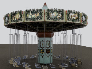 Carousel 3D 模型
