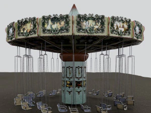 Carousel 3D Model