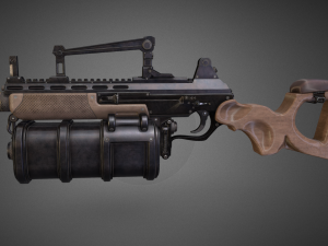 Weapon10 3D Model