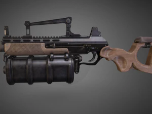 Weapon10 3D Model