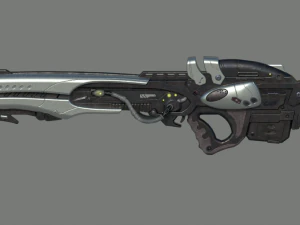 Space rifle 3D Model