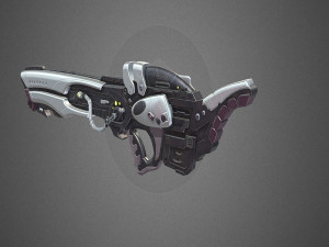 Space rifle 3D Model