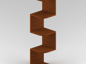 Wall Mounted Corner Shelf 3D Model