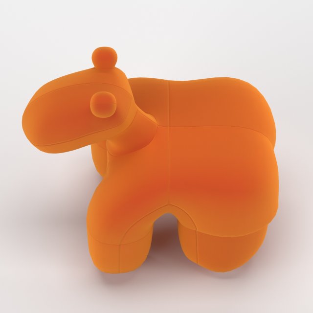 Pony bear 3D Модель .c4d .max .obj .3ds .fbx .stl .blend 