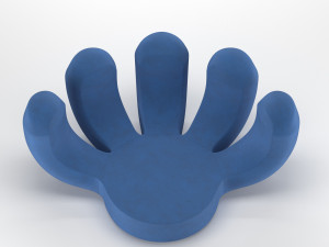 Chair arm 3D मॉडल
