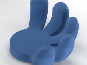 Chair arm 3D मॉडल