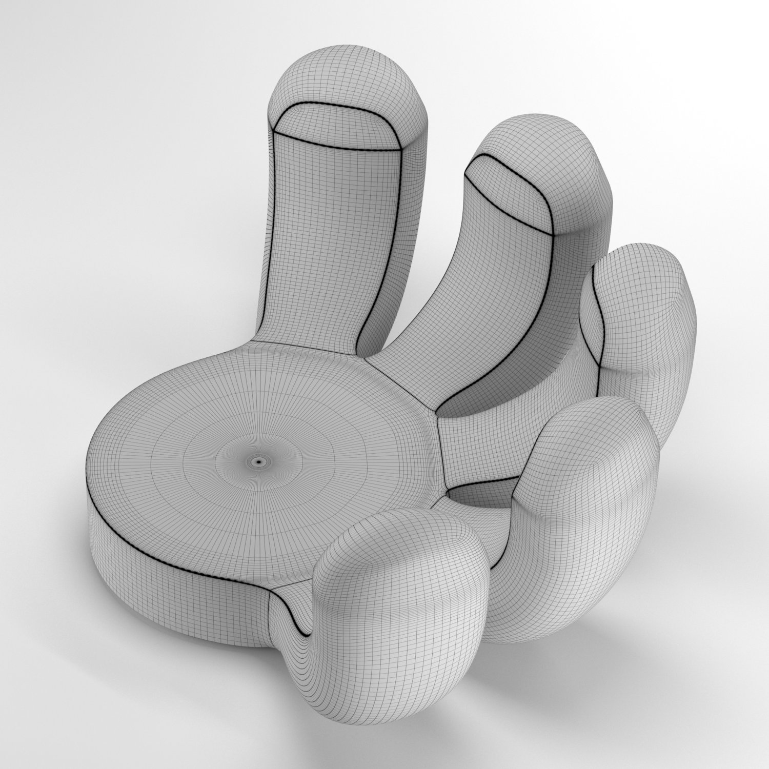 Chair arm 3D Models in Chair 3DExport