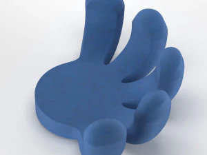 Chair arm 3D Model