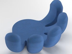 Chair arm 3D मॉडल