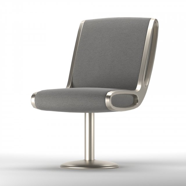 Gluon chair by Marc Newson Modello 3D .c4d .max .obj .3ds .fbx .stl .blend