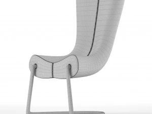 Armchair-Komed 3D Model