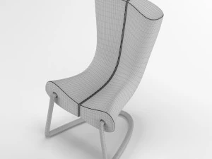 Armchair-Komed 3D Model